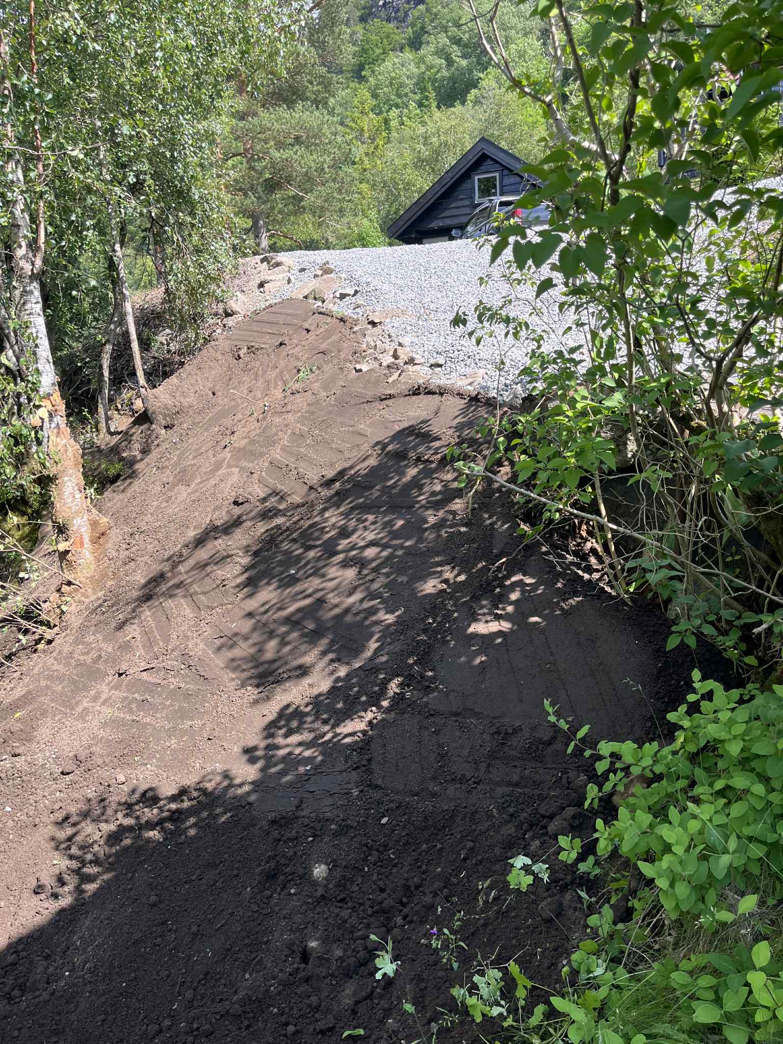 Utgravd strekning