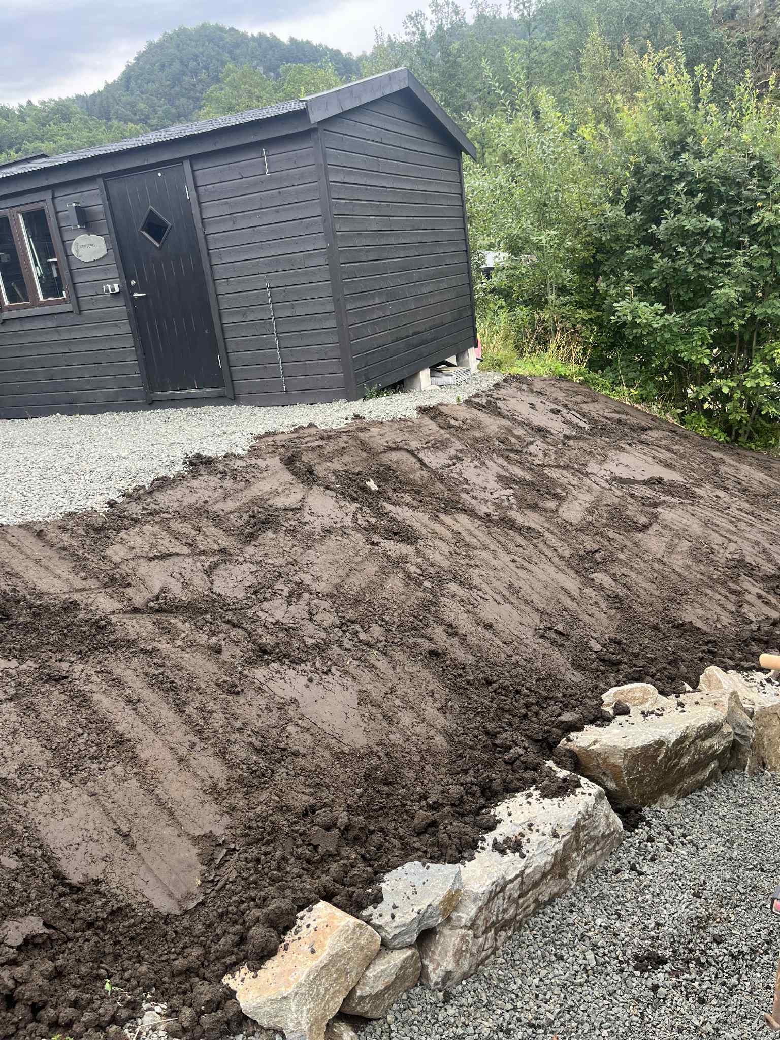 Bearbeidet området